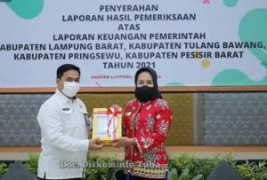 Lagi-Lagi ! Tulang Bawang Raih Gelar ke-8 Opini Wajar Tanpa Pengecualian (WTP) dari BPK-RI