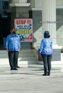 Sekda Tuba “Ir.Anthoni,MM Wakili Bupati Winarti Menjadi Inspektur Upacara pada Peringatan Harkitnas Ke -144