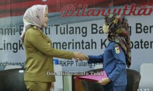 Silaturahmi dengan Para Honorer dan Para PNS Pemkab Tuba, Winarti Ucapkan Ini