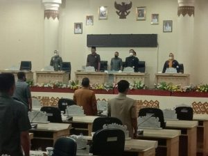 DPRD Tuba Gelar Paripurna LPJP Bupati Tahun Anggaran 2021