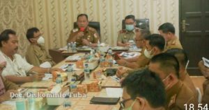 Sekda Tuba Hadiri Rapat Persiapan Penentuan Lokasi Tora dan Kampung Agraria
