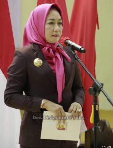 Bupati Winarti Lantik Kepala Sekolah Se-Kabupaten Tulang Bawang, Ini Rinciannya