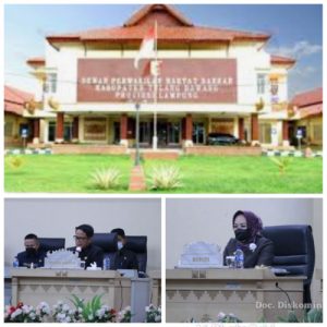 DPRD Tuba Gelar RAPURNA Tentang Raperda LPJP APBD TA. 2021