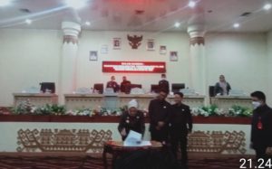 DPRD Tuba RAPURNA Tentang RKUA dan PPAS serta Perubahan APBD TA 2022