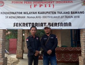 Kunker di Korwil FPII Tuba, Ini Arahan Ketua Aminudin Berikut Ucapan Wakil Ketua Beni Setiawan