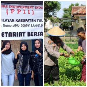 Berhasil Panen Raya dari Pemampaatan Lahan Kosong, Kapolres Tuba “Hujra Soumena” Diapresiasi Ketua FPII Tuba “Herpina”