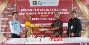 Lapas Kelas IIB Gunung Sugih Kerjasama dengan BPJS, Berikut Penjelasan Kalapas Denial
