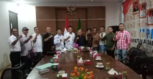 Koalisi Organisasi Pers Bersatu (KOP) Audensi dengan Bupati Tulang Bawang