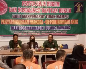 POSBAKUMADIN Tulang Bawang Sosialisasi dan Penyuluhan Hukum di Rutan Kelas II B Menggala