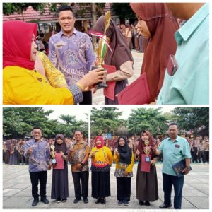 Ini Juara Umum Murid SMPN 2 Menggala, Kepsek Ibu Ely Yanti Ucapkan dan Ingatkan Ini