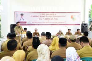 Rakor di TBU dan Tumijajar Pj Bupati Tuba Barat Berikan Arahan Netralitas ASN Pada Pemilu 2024