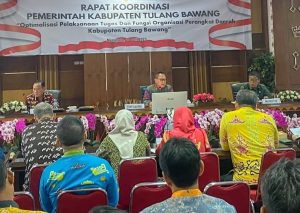 Ini Dua Harapan Pj Tuba “Qudrotul Ikhwan” Pada Rakor Optimalisasi Pelaksanaan Tugas dan Fungsi OPD