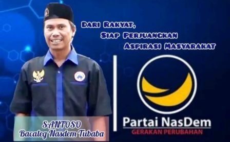 Ini Visi dan Misi “SANTOSO” Mantan Aktivis Siap Perjuangkan Aspirasi Rakyat Tubaba
