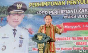 Pj. Bupati Tuba Qudrotul Ikhwan Hadiri Pengukuhan DPD Perhiptani