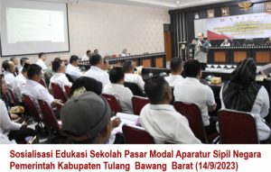 OJK Bersama Pemkab Tubaba Gelar Sosialisasi dan Edukasi Pasar Modal