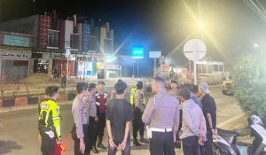 Cegah Aksi Balap Liar, Polres Tuba Gelar KRYD Malam Hari di Akhir Pekan