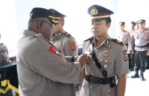 Polres Tuba Lampung Gelar Penyerahan Jabatan dan Pelepasan Dua Kasat Ini