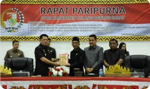 DPRD Tulang Bawang Barat Lampung Gelar Paripurna Tentang APBD TA. 2024