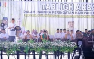 Qudrotul Ikhwan Buka Acara Tabligh Akbar Dalam Kunker Gubernur Lampung Arinal Djunaidi