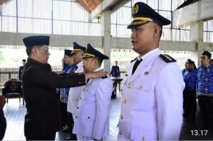 M. Firsada Lantik dan Ambil Sumpah Jabatan Segenap Pejabat Aparatur Pemkab Tubaba