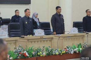 Akhir Nopember 2023 DPRD Tuba Gelar Paripurna Tentang Rencana dan Rancangan Ini