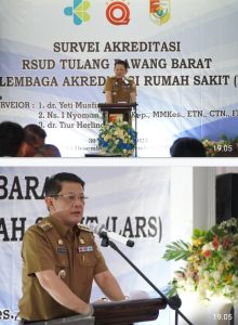 Pj. Bupati Tubaba Firsada Hadiri Survei Akreditasi RSUD Tubaba, Beliau Harapkan Ini