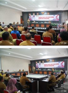 Diskominfo Tubaba Lampung Gelar Sosbimtek Aplikasi SPBE