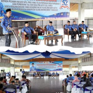 Purna Bakti Dapat Penghargaan di HUT Korpri Ke-52 Dari Pemkab Tubaba