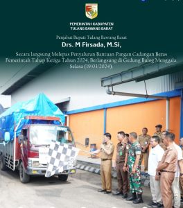 Tegass ! Pj. Bupati Tubaba M. Firsada Cek Langsung Penyaluran Beras Ratusan Ton dari Bulog Untuk Masyarakat Tubaba