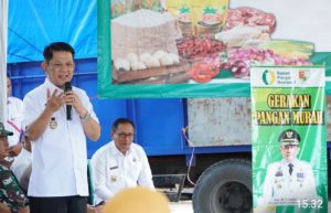 Peduli dan Bantu Masyarakat, Pemkab Tubaba Gelar GPM dan Cek Ketersediaan Berikut Harga Sembako