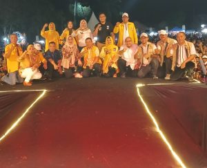 Gebyar Lampung Maju di Sukoharjo, Ajak Ribuan Simpatisan Dukung Balon Gubernur Hanan Dan Bupatinya Ririn