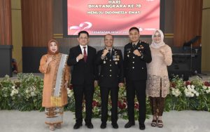 Ini Ucapan, Do’a dan Ajakan M.Firsada di  Upacara dan Syukuran Peringatan Hari Bhayangkara Ke-78