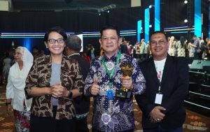 Pj Bupati Tubaba di Ibu Kota Indonesia Menerima Penghargaan Bergengsi