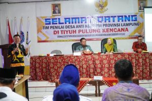 Dinilai Desa Anti Korupsi, Tiyuh Pulung Kencana Dikunjungi Inspektorat Lampung