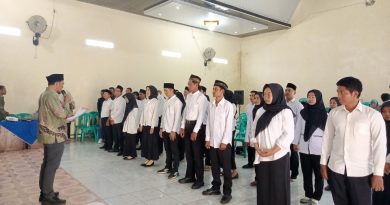 Ini Jumlah PTPS Menggala Timur di Lantik Panwaslu Kecamatan, Berikut Harapan Ketua Panwaslu