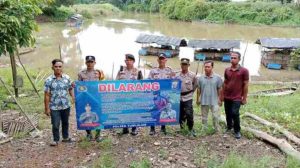 Jaga Lestari Ikan, Polsek Tumijajar Larang Nyetrum, Ini Pasal Pidana Nya