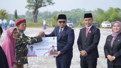 Pj Sekda Mesuji “Wahyu Arswendo Umbara” Pimpin Upacara Hari Pahlawan Ke-79