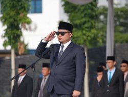 Pj Sekda Mesuji “Wahyu Arswendo Umbara” Inspektur Upacara Hari Pahlawan Ke-79