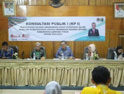 Pemkab Lamtim Gelar Konsultasi Publik I KLHS RPJMD Tahun 2025-2030