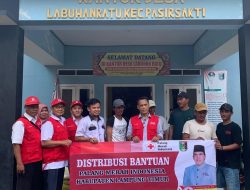 Peduli Warga Desa PMI Lamtim Salurkan Bantuan Sembako di Pasir Sakti