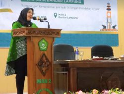 Eva Dwiana Buka Muskercab PCNU Bandar Lampung