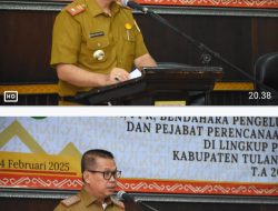 Pj Sekda Perana Buka Sosialisasi Pengelola Keuangan Daerah