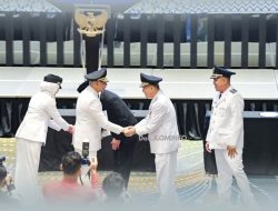 Bupati Tuba Qudrotul Ikhwan dan Wabup Hankam Hasan Sertijab di Jakarta