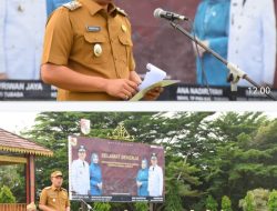 Pimpin Apel Perdana, Wabup Nadirsyah Tegaskan Disiplin dan Kerjasama ASN Bangun Tubaba