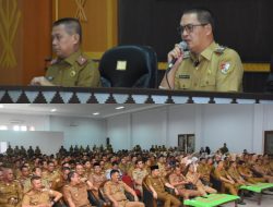 Bupati dan Wakil Bupati Tubaba Beri Arahan Perdana Kepala OPD