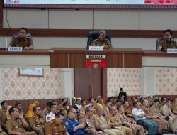 Bupati Mesuji Briefing Para OPD, Para Pejabat Untuk Tingkatkan Disiplin dan Abdi Masyarakat
