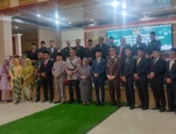 DPRD Mesuji Gelar Paripurna Penyampaian Visi dan Misi Bupati dan Wabup Mesuji