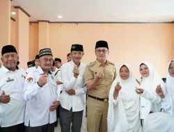 Bupati Tubaba Buka Bimbingan Manasik Haji, Minta Do’akan Tubaba