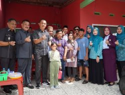 Melalui Bupati, Pemkab Tubaba Salurkan Bantuan Sosial Korban Kebakaran di Tiyuh Pagar Dewa