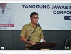 Pemkab Tubaba Gelar Rapat FTSLP/CSR, Untuk Roda Perekonomian dan Pembangunan Daerah